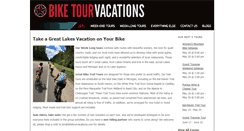 Desktop Screenshot of biketourvacations.com